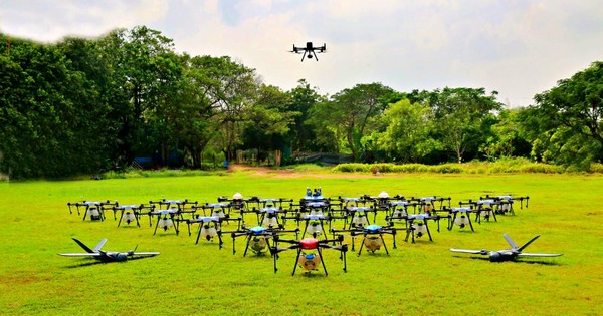 Drone maker Garuda Aerospace maps 1,000 villages in Uttar Pradesh under Centre's Svamitva scheme